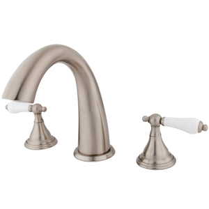 Vintage KS5368PL Two-Handle 3-Hole Deck Mount Roman Tub Faucet, Brushed Nickel