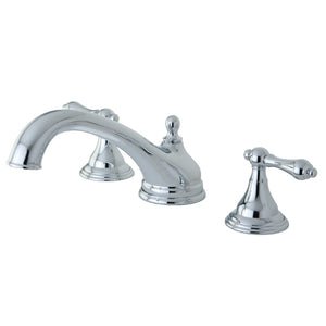 Vintage KS5531AL Two-Handle 3-Hole Deck Mount Roman Tub Faucet, Polished Chrome