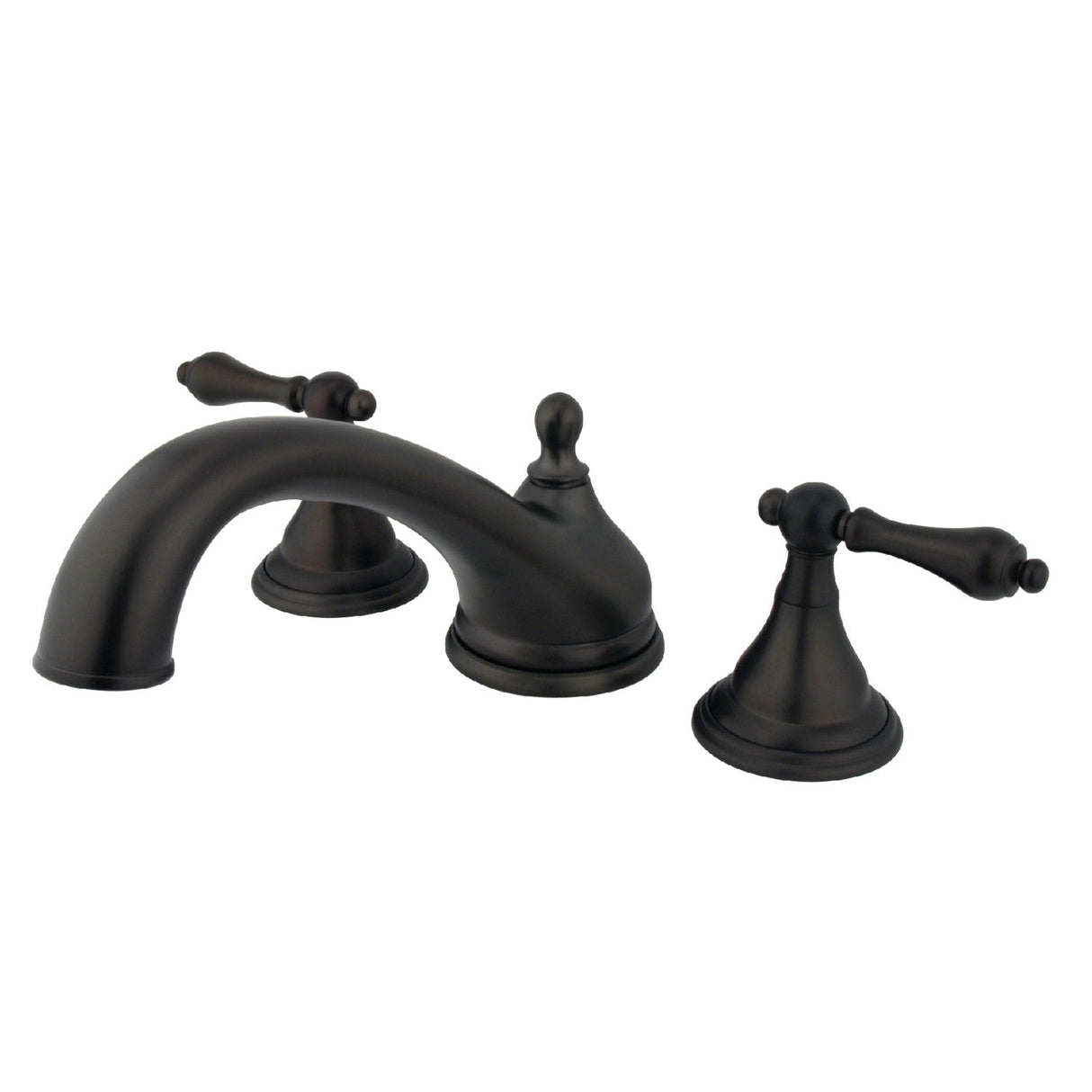 Vintage KS5535AL Two-Handle 3-Hole Deck Mount Roman Tub Faucet, Oil Rubbed Bronze