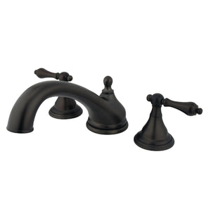 Vintage KS5535AL Two-Handle 3-Hole Deck Mount Roman Tub Faucet, Oil Rubbed Bronze