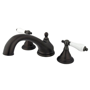 Vintage KS5535PL Two-Handle 3-Hole Deck Mount Roman Tub Faucet, Oil Rubbed Bronze