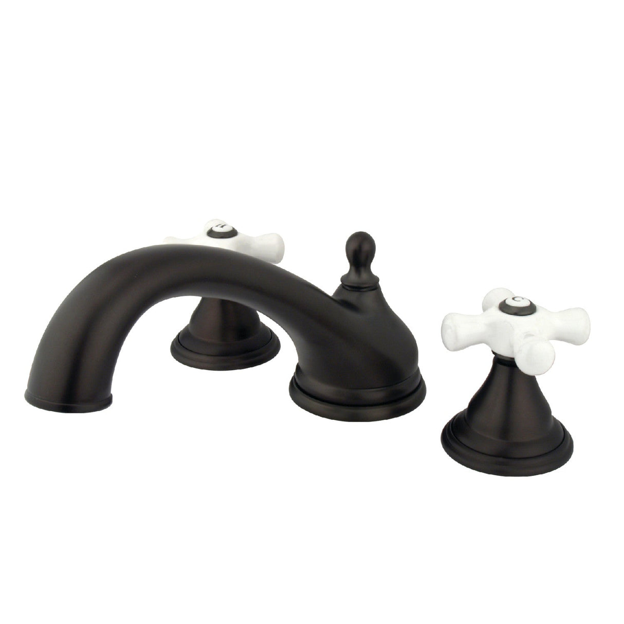 Vintage KS5535PX Two-Handle 3-Hole Deck Mount Roman Tub Faucet, Oil Rubbed Bronze