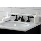 Duchess KS5565PKL Two-Handle Deck Mount Widespread Bathroom Faucet with Brass Pop-Up, Oil Rubbed Bronze