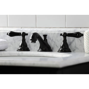 Duchess KS5565PKL Two-Handle Deck Mount Widespread Bathroom Faucet with Brass Pop-Up, Oil Rubbed Bronze