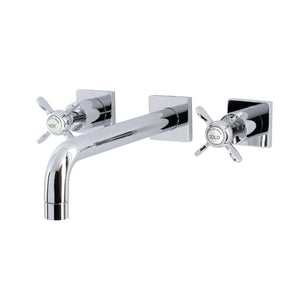 Essex KS6021BEX Two-Handle 3-Hole Wall Mount Roman Tub Faucet, Polished Chrome
