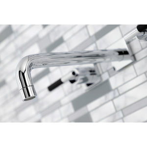 Kaiser KS6021CKL Two-Handle 3-Hole Wall Mount Roman Tub Faucet, Polished Chrome