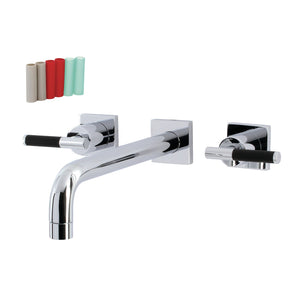 Kaiser KS6021CKL Two-Handle 3-Hole Wall Mount Roman Tub Faucet, Polished Chrome
