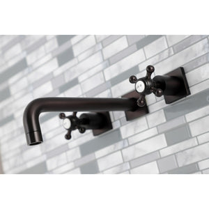Metropolitan KS6025BX Two-Handle 3-Hole Wall Mount Roman Tub Faucet, Oil Rubbed Bronze