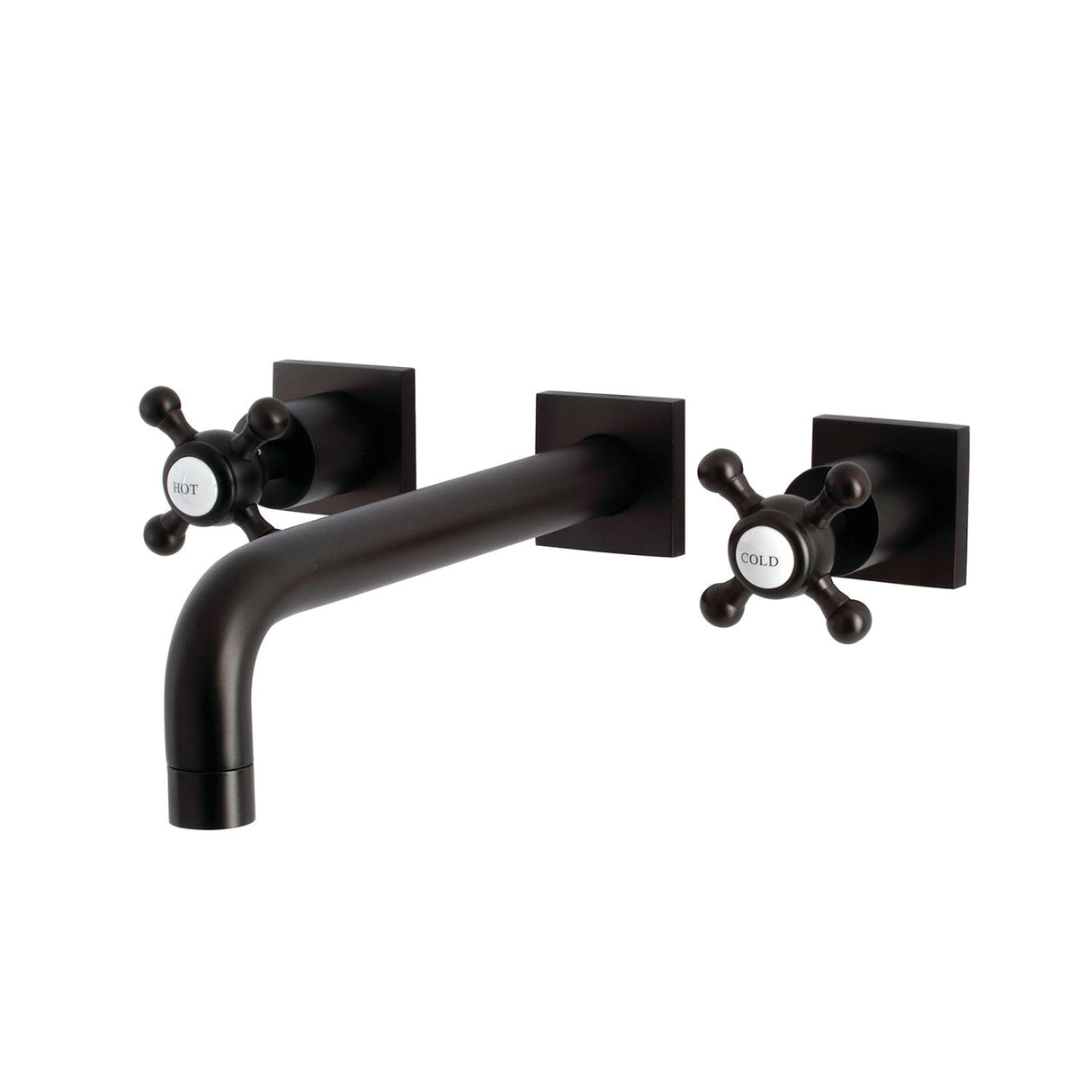 Metropolitan KS6025BX Two-Handle 3-Hole Wall Mount Roman Tub Faucet, Oil Rubbed Bronze