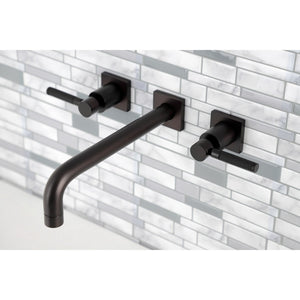 Kaiser KS6025DKL Two-Handle 3-Hole Wall Mount Roman Tub Faucet, Oil Rubbed Bronze