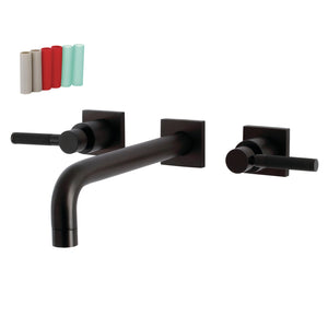 Kaiser KS6025DKL Two-Handle 3-Hole Wall Mount Roman Tub Faucet, Oil Rubbed Bronze