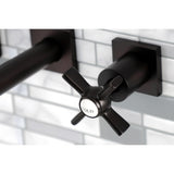 Millennium KS6025ZX Two-Handle 3-Hole Wall Mount Roman Tub Faucet, Oil Rubbed Bronze