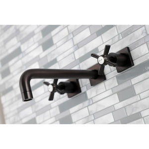Millennium KS6025ZX Two-Handle 3-Hole Wall Mount Roman Tub Faucet, Oil Rubbed Bronze