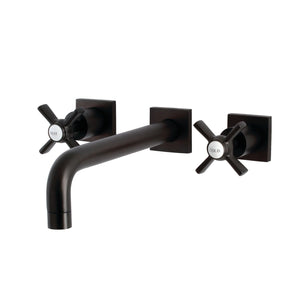 Millennium KS6025ZX Two-Handle 3-Hole Wall Mount Roman Tub Faucet, Oil Rubbed Bronze