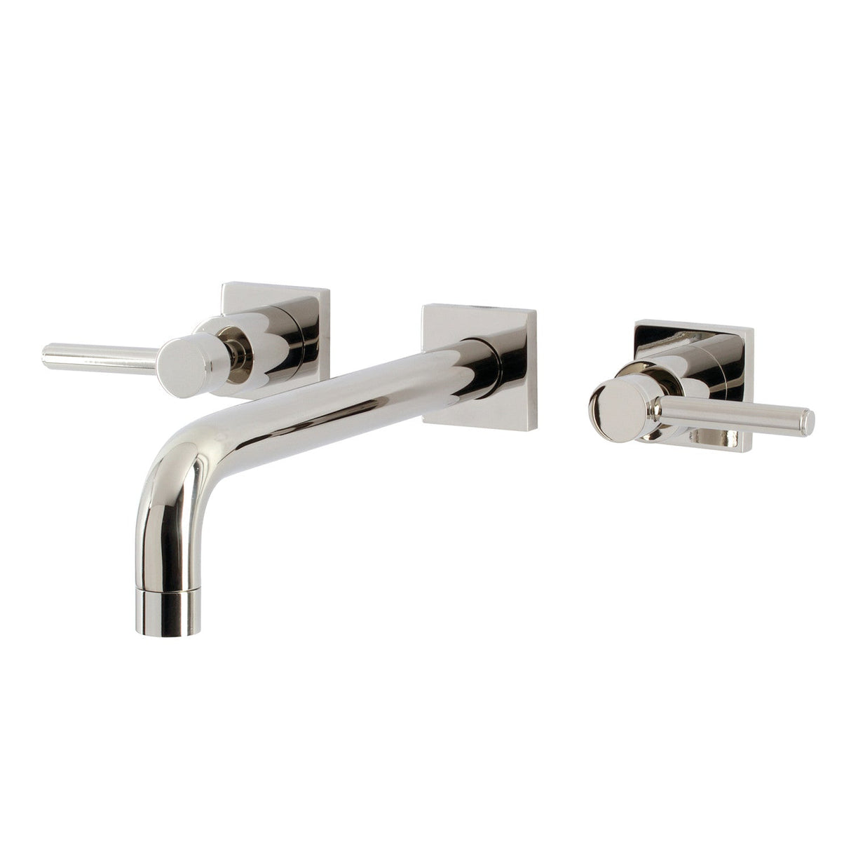Concord KS6026DL Two-Handle 3-Hole Wall Mount Roman Tub Faucet, Polished Nickel