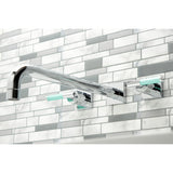 Kaiser KS6041CKL Two-Handle 3-Hole Wall Mount Roman Tub Faucet, Polished Chrome