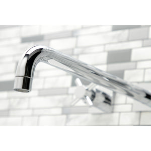 Concord KS6041DX Two-Handle 3-Hole Wall Mount Roman Tub Faucet, Polished Chrome