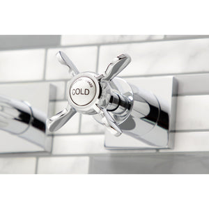 Essex KS6051BEX Two-Handle 3-Hole Wall Mount Roman Tub Faucet, Polished Chrome