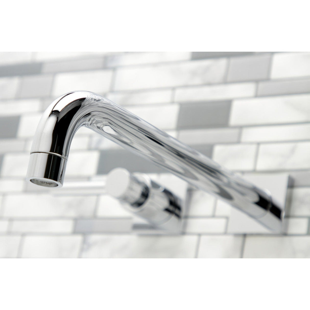 Concord KS6051DL Two-Handle 3-Hole Wall Mount Roman Tub Faucet, Polished Chrome