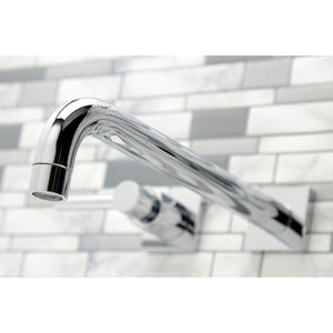 Concord KS6051DL Two-Handle 3-Hole Wall Mount Roman Tub Faucet, Polished Chrome