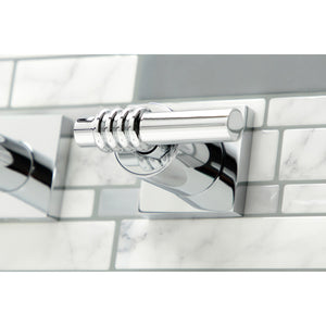 Milano KS6051ML Two-Handle 3-Hole Wall Mount Roman Tub Faucet, Polished Chrome