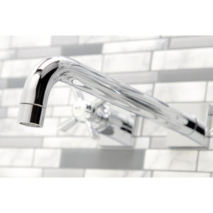 Millennium KS6051ZX Two-Handle 3-Hole Wall Mount Roman Tub Faucet, Polished Chrome