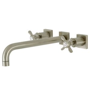 Essex KS6058BEX Two-Handle 3-Hole Wall Mount Roman Tub Faucet, Brushed Nickel