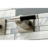 Kaiser KS6058CKL Two-Handle 3-Hole Wall Mount Roman Tub Faucet, Brushed Nickel