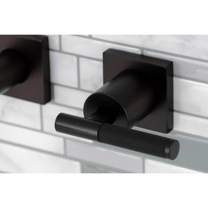 Kaiser KS6125CKL Two-Handle 3-Hole Wall Mount Bathroom Faucet, Oil Rubbed Bronze
