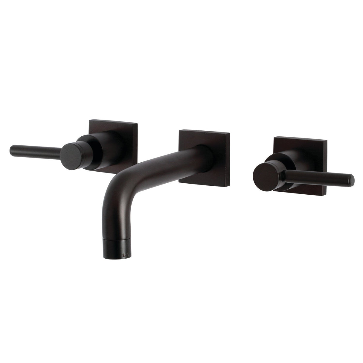 Concord KS6125DL Two-Handle 3-Hole Wall Mount Bathroom Faucet, Oil Rubbed Bronze