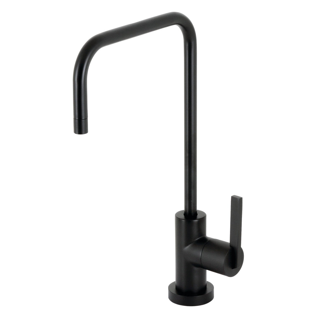 Continental KS6190CTL Single-Handle 1-Hole Deck Mount Water Filtration Faucet, Matte Black