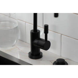 Concord KS6190DL Single-Handle 1-Hole Deck Mount Water Filtration Faucet, Matte Black