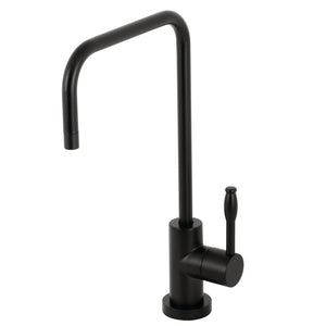 Nustudio KS6190NKL Single-Handle 1-Hole Deck Mount Water Filtration Faucet, Matte Black
