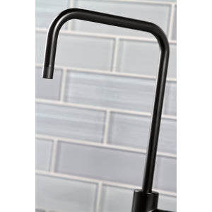 New York KS6190NYL Single-Handle 1-Hole Deck Mount Water Filtration Faucet, Matte Black