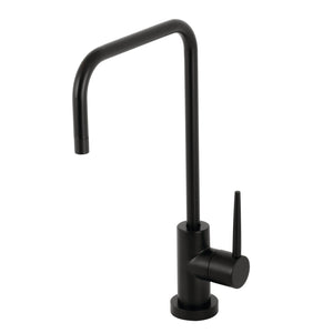 New York KS6190NYL Single-Handle 1-Hole Deck Mount Water Filtration Faucet, Matte Black