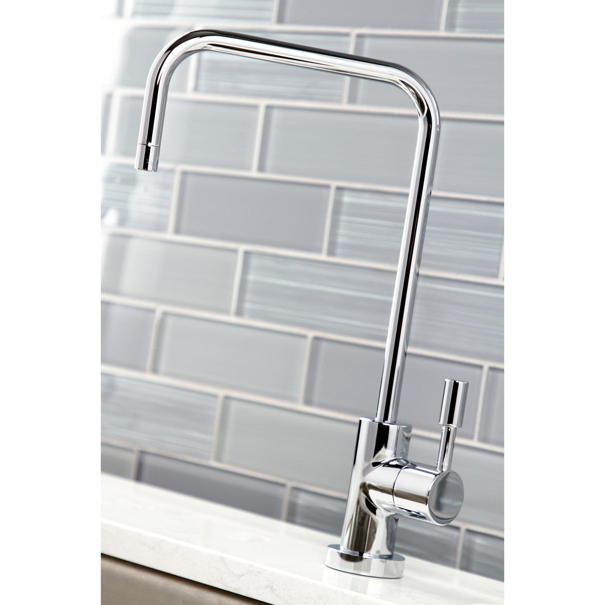 Concord KS6191DL Single-Handle 1-Hole Deck Mount Water Filtration Faucet, Polished Chrome