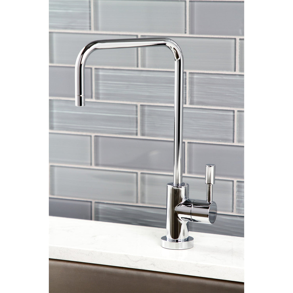 Concord KS6191DL Single-Handle 1-Hole Deck Mount Water Filtration Faucet, Polished Chrome