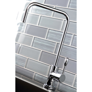 Nustudio KS6191NKL Single-Handle 1-Hole Deck Mount Water Filtration Faucet, Polished Chrome