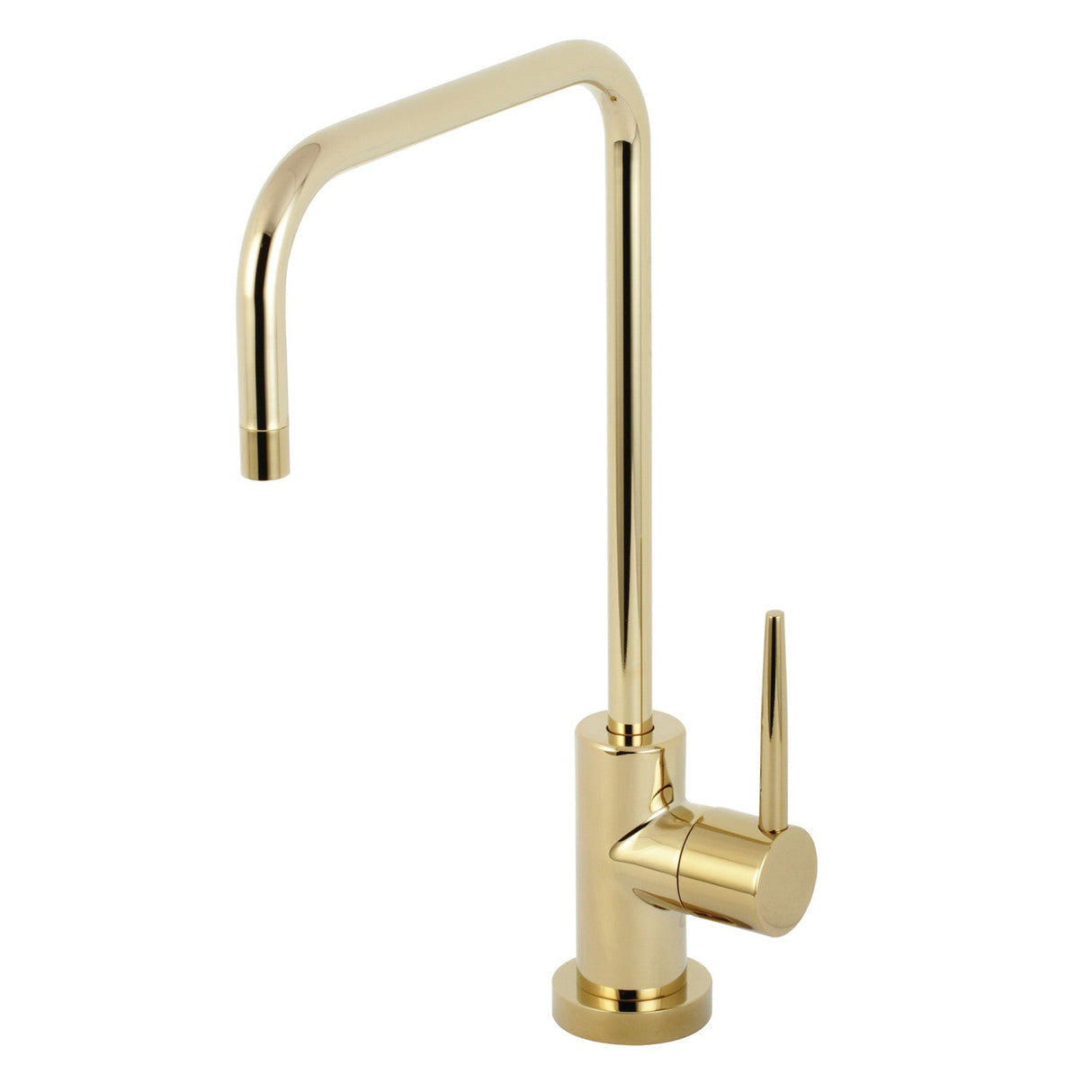 New York KS6192NYL Single-Handle 1-Hole Deck Mount Water Filtration Faucet, Polished Brass