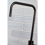 Nustudio KS6195NKL Single-Handle 1-Hole Deck Mount Water Filtration Faucet, Oil Rubbed Bronze