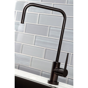 New York KS6195NYL Single-Handle 1-Hole Deck Mount Water Filtration Faucet, Oil Rubbed Bronze