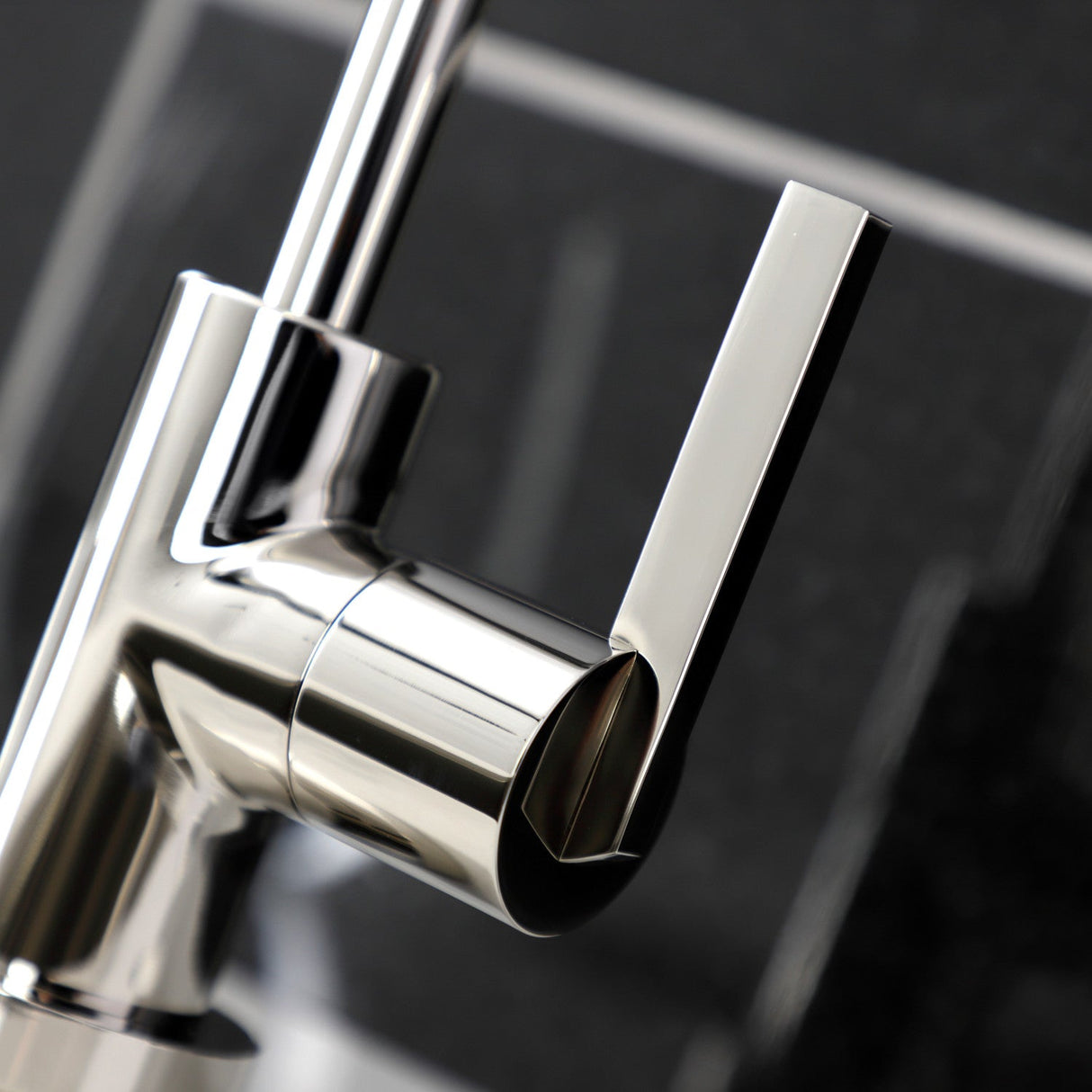 Continental KS6196CTL Single-Handle 1-Hole Deck Mount Water Filtration Faucet, Polished Nickel