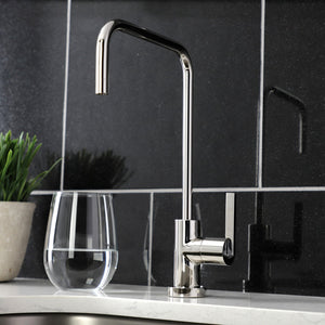 Continental KS6196CTL Single-Handle 1-Hole Deck Mount Water Filtration Faucet, Polished Nickel