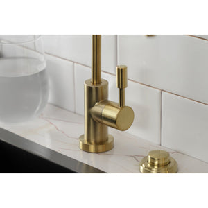 Concord KS6197DL Single-Handle 1-Hole Deck Mount Water Filtration Faucet, Brushed Brass