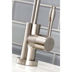 Nustudio KS6198NKL Single-Handle 1-Hole Deck Mount Water Filtration Faucet, Brushed Nickel