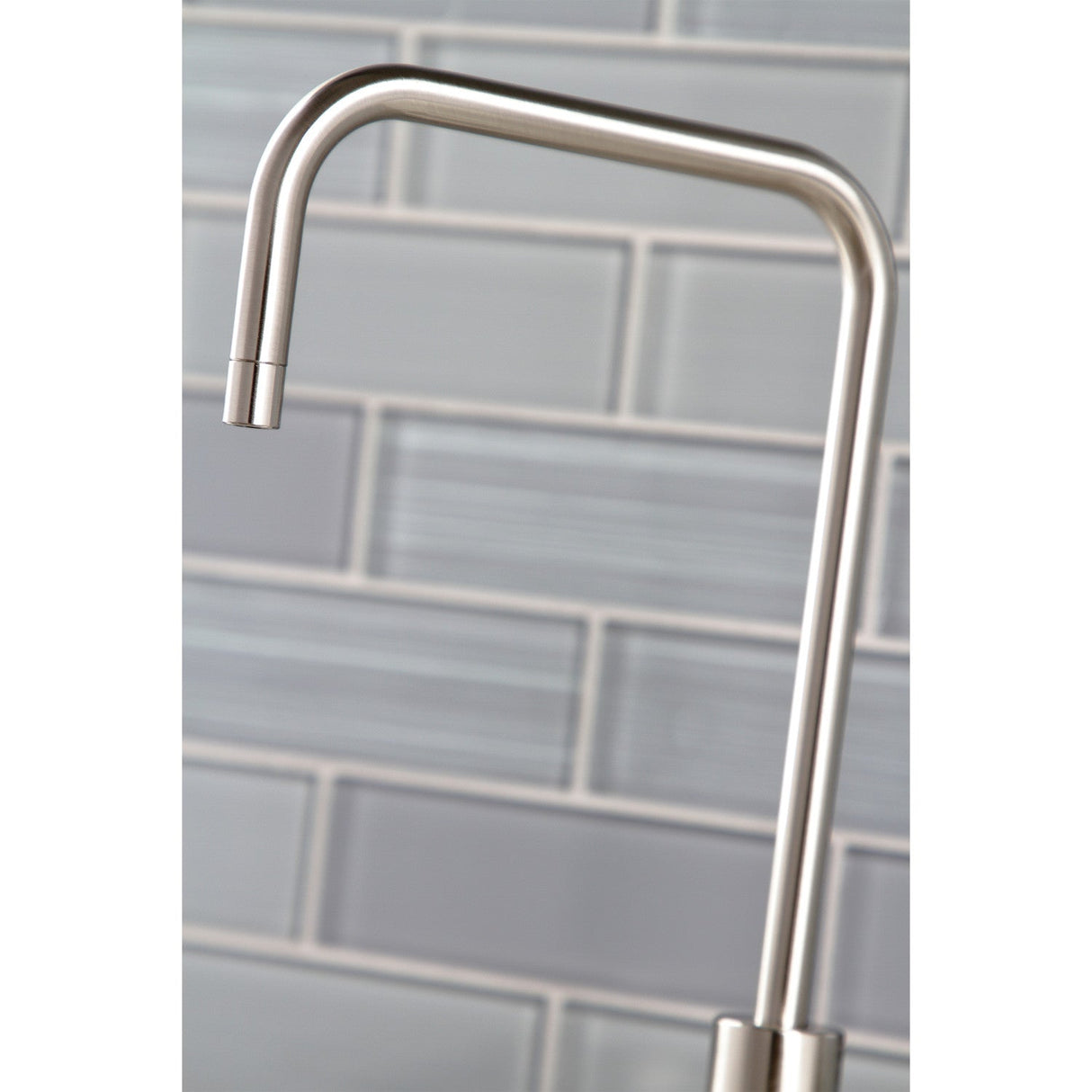 Nustudio KS6198NKL Single-Handle 1-Hole Deck Mount Water Filtration Faucet, Brushed Nickel
