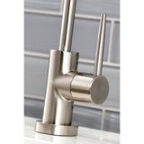 New York KS6198NYL Single-Handle 1-Hole Deck Mount Water Filtration Faucet, Brushed Nickel