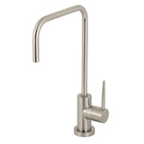 New York KS6198NYL Single-Handle 1-Hole Deck Mount Water Filtration Faucet, Brushed Nickel