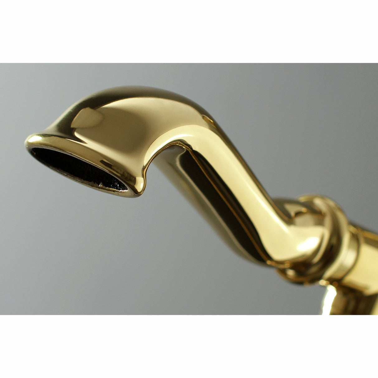 Royale KS7012RL Single-Handle 1-Hole Freestanding Tub Faucet with Hand Shower, Polished Brass