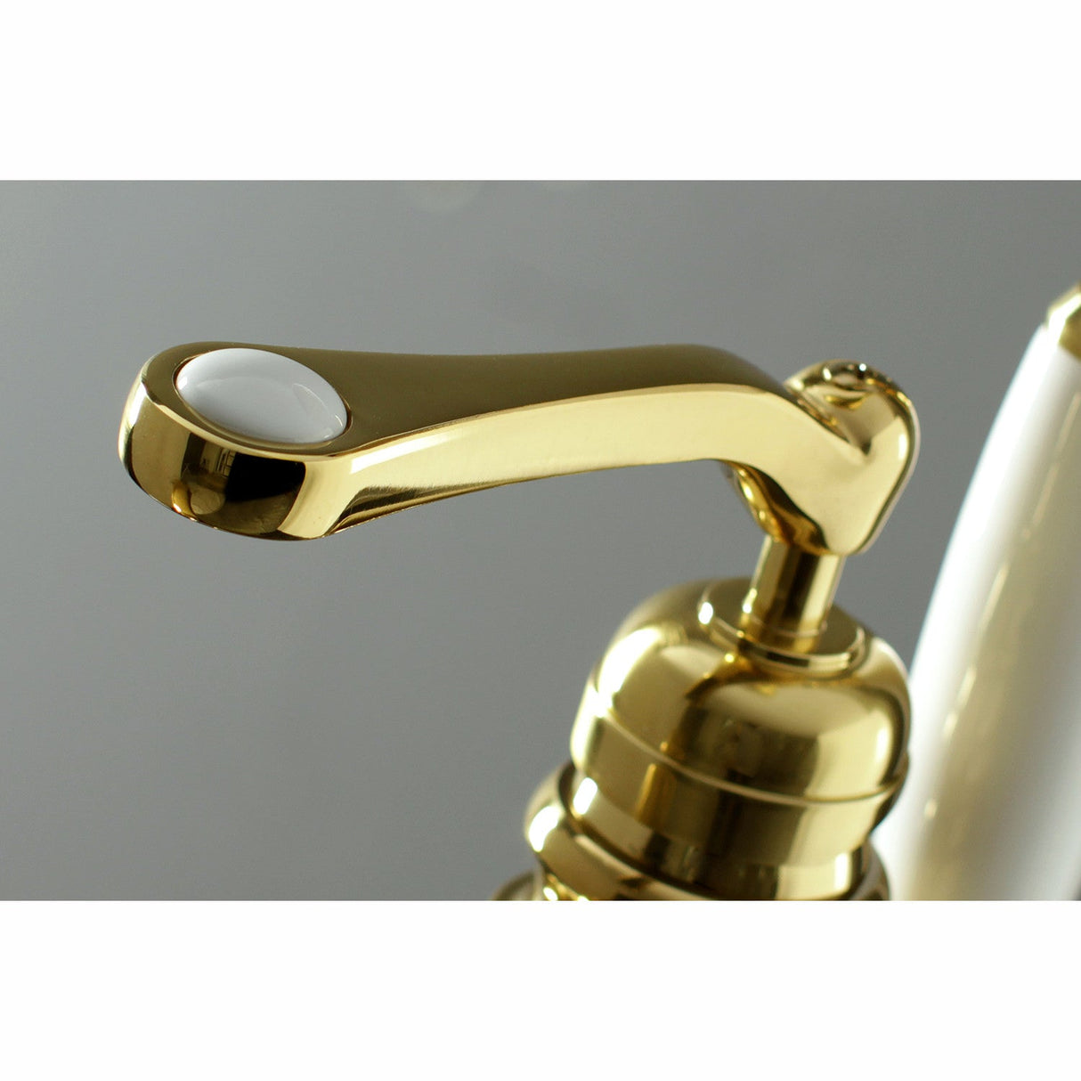 Royale KS7012RL Single-Handle 1-Hole Freestanding Tub Faucet with Hand Shower, Polished Brass